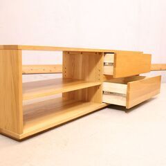 無印良品のTVラック 木製AVラック 幅110cm オーク材突板 | 無印良品