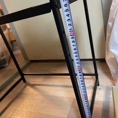 伸縮レンジ上ラック　ニトリ商品の画像