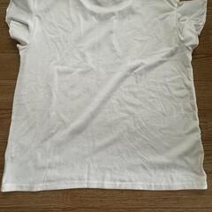 【超美品】 白シャツ ホワイト フリル A-5の画像