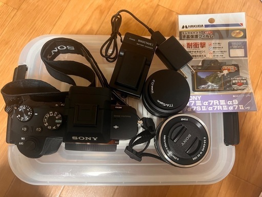 a7ii ミラーレス一眼レフカメラ　