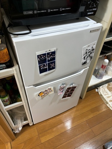 冷蔵庫、電子レンジ、洗濯機