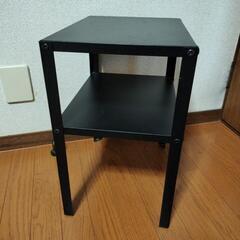 IKEA　イケア　スチール　サイドテーブル　クナレヴィーク　ブラックの画像