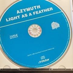 郵送　AZYMUTH LIGHT AS A FEATHER サンプルCDの画像