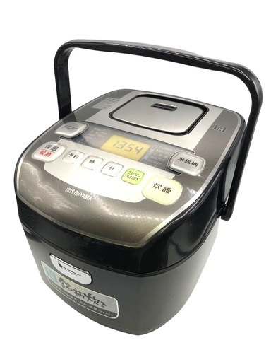 IRIS OHYAMA アイリスオーヤマ 圧力IHジャー炊飯器 RC-PA50-B ブラック 2018年製 1.0L 家庭用 中古 キッチン家電 100V 動作品 現状品