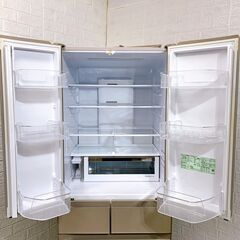 C062】 日立 冷蔵庫 6ドア 448l 大型 2021年製