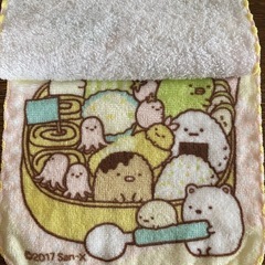 未使用品　ミニタオル３枚すみっコぐらしの画像