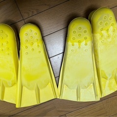フィン　アクア　シュノーケリング　aqa   競泳 Sと Mの画像