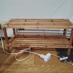 木製棚の画像
