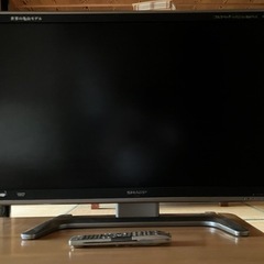 ジャンク品、SHARPの液晶テレビ