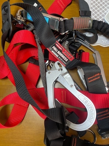 新品フルハーネス型墜落制止用器具の規格