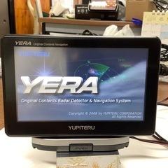 レーダー内蔵ナビ　ユピテル イエラ　YPL500si