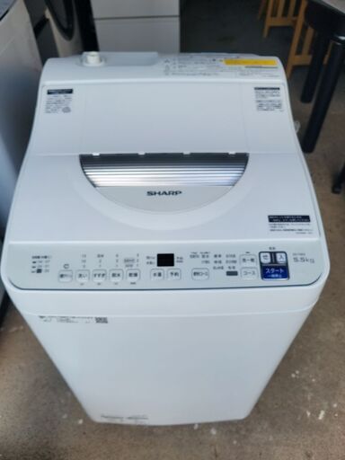 SHARP洗濯機!5.５キロ乾燥付き２０２２年
