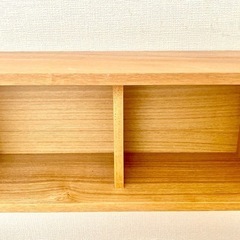 無印良品　壁に付けられる家具箱
