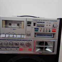 Victor 日本ビクター CASSETTE & 8TRACK KARAOKE 8トラ カセットテープ カラオケ K-55 昭和レトロの画像