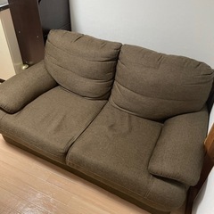 ニトリで購入　2人掛けソファ