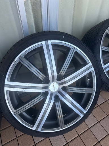 DECORSA イリュージョン 19インチ ホイールタイヤ 225/35r19
