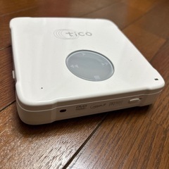 コンパクトポータブルCD DVDプレイヤーの画像