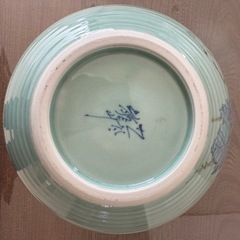 九谷焼　花瓶　葡萄　骨董品　箱付の画像