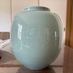 九谷焼　花瓶　葡萄　骨董品　箱付の画像