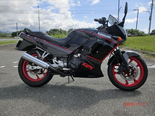 カワサキ　GPX250R　タンク内部錆び無し　プレーキ前後リペア済み　リヤサス新品　自賠責付き
