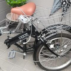 ただいま商談中　折りたたみ20インチ自転車　シマノ６段切り替え付き