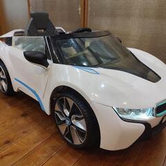 【お渡し場所…長野県北信地区】BMWi8　子供用電動自動車　※ジャンク品　※お渡し日限定の画像