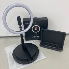 【未使用品】LED リングライト 折畳み 一体式 組立て不要