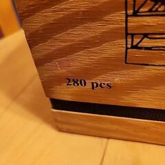知育積み木　kapla(カプラ)280pcsの画像