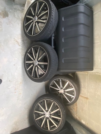 軽自動車アルミタイヤ4本セット