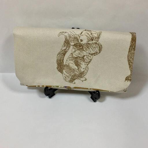 ハンドメイド　蛇腹カードケース