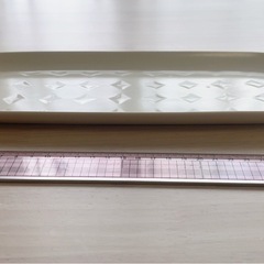 【0円】長皿　お魚皿　新品未使用の画像