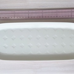【0円】長皿　お魚皿　新品未使用の画像