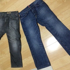 ジーンズ　2着　古着