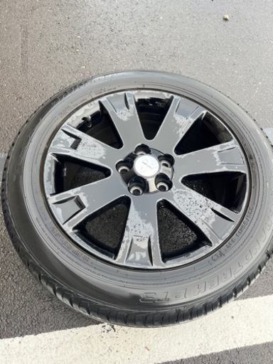 値下げしました　タイヤ225/55/R18 デリカD5純正ホイールセット