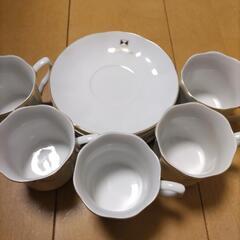 ノリタケカップとソーサーセット 5脚セットの画像