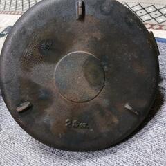 すき焼き鉄鍋 24センチの画像