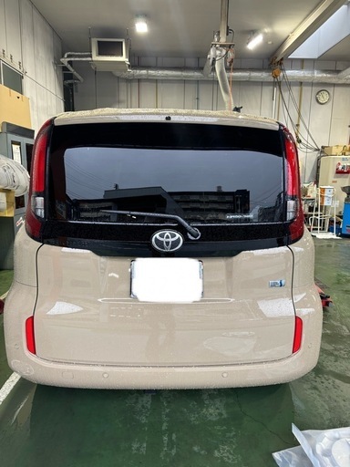 シエンタ純正リアバンパー&ソナー