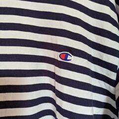 Champion　　ボーダーTシャツの画像