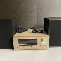 アズマ　GRV-CC01BA-BK bluetooth対応CDミ...