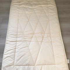 未使用　イオン　トップバリュー　羊毛　敷布団　寝具の画像
