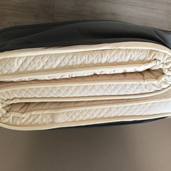 未使用　イオン　トップバリュー　羊毛　敷布団　寝具の画像