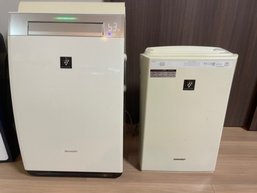 ⭐︎プラズマクラスター発生ユニット交換済み 　SHARP 加湿空気清浄機/空気清浄機
