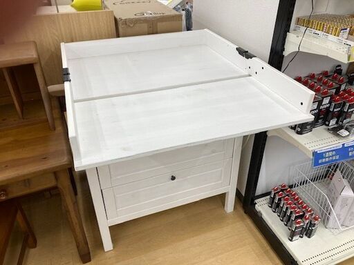【トレファク イオンモール常滑店】SUNDVIK 便利なおむつ替え台付のチェストです！