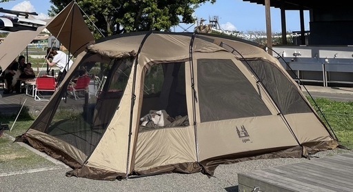 【売却済
】ファシル オガワ 2ルームテント テント　美品　2回のみ使用