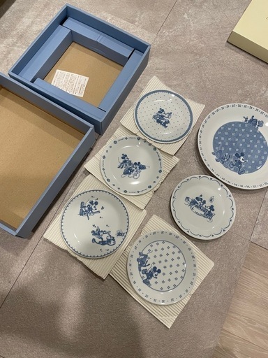 ディズニー お皿 セット 三郷陶器