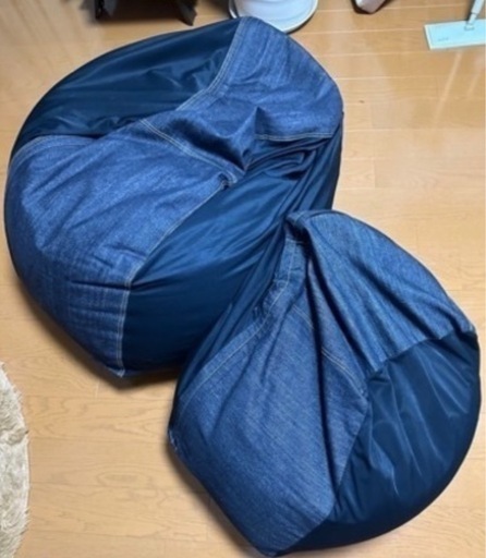 無印良品　体にフィットするソファ 大小　カバー付き