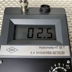 【交渉中】電子式 木材水分計 GANN ガン ハイドロメット HY85T型 電気抵抗式 板厚～180mm 合板 建材 欠品有り ハードケース / 取説付き 現状品★の画像