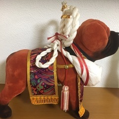 ○土佐闘犬横幅司号の置物
