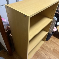 三段カラーボックスの画像