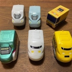 新幹線 メジャートレイン コンプ5種＋高速道路整備車1台の画像